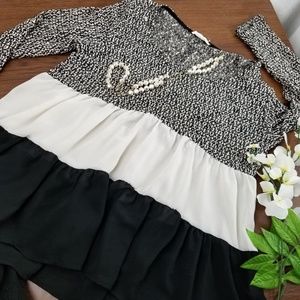 Entro  Tri color  Tunic Size medium 176